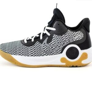 Nike Men's KD Trey 5 IX Black Metallic Cool Grey SZ 12 (CW3400-006)